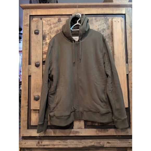 Goodfellow Other - Goodfellow & Co Green Zip Up Hoodie Hooded Sweatshirt Men's Size XXL